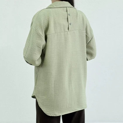 شومیز زنانه پشت دکمه