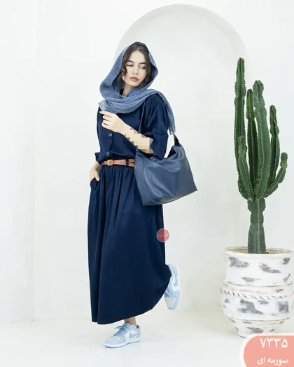 دامن سیلک 7335