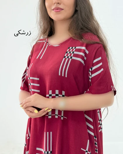 پیراهن چهارخونه لامبادا کد 1855