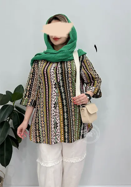 تونیک مانتویی پرنیا