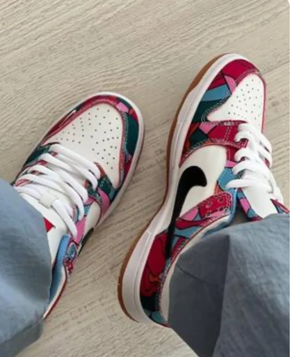 کتانی جردن وان کاستوم رنگی