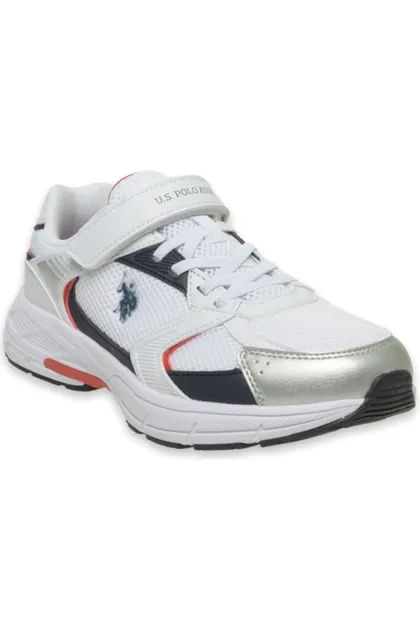کفش ورزشی بچه گانه POLO ASSN FELIX WHITE 03434