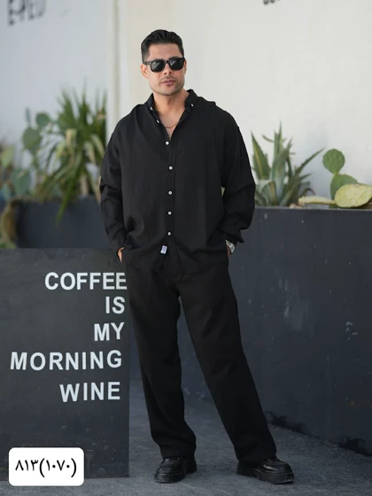 پیراهن مردانه لینن1070mc