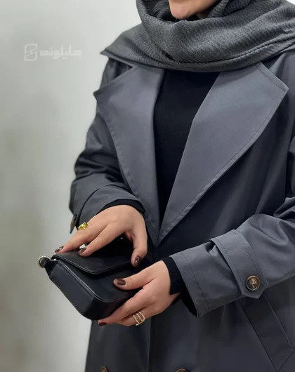 ترنچ کت بلند ویشکا