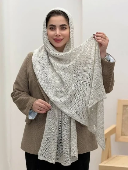 3734-شال بافت liu