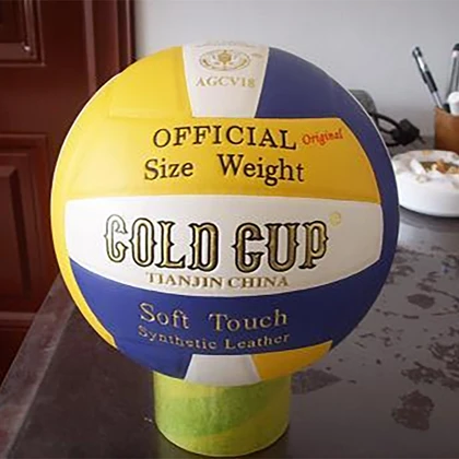 توپ والیبال گلد کاپ Gold Cup سایز 5 با رویه PU