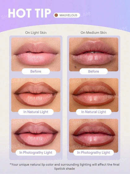 خط لب پیل‌آف شیگلم مدل Fall In Line Peel Off Lip Liner Stain