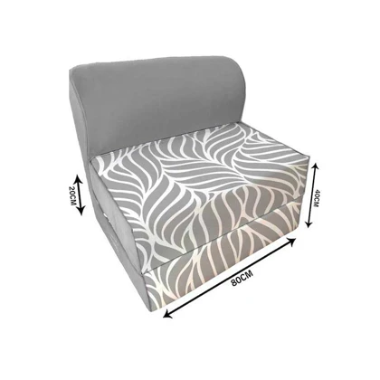 کاناپه تخت شو یک نفره برگ مینیمال مدل M1066