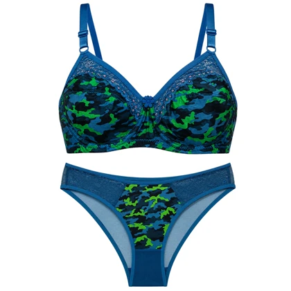 ست شورت و سوتین زنانه دی ان مدل فنردار کد 5817-116