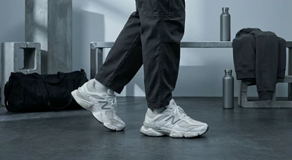 کفش اسپرت مردانه برند نیوبالانس 9060 new balance سفید کد 287