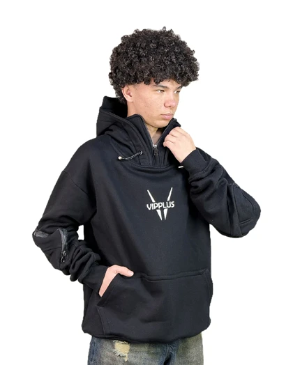 هودی اسپرت مردانه مدل نینجا رنگ مشکی کد 062500