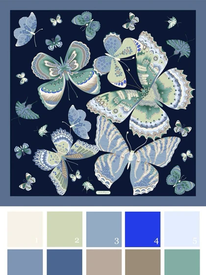 ابریشم پروانه ای