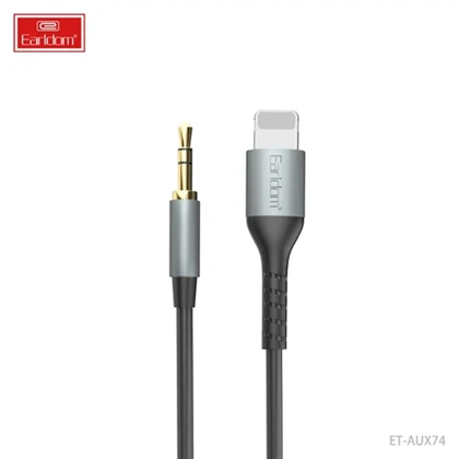 کابل تبدیل لایتنینگ به AUX ارلدام Earldom مدل ET-AUX74 طول 1 متر
