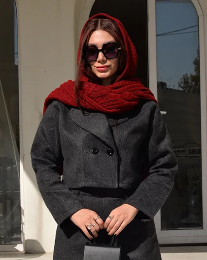 کراپ کت فوتر رنگ زغالی کد (7128)