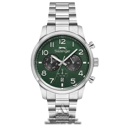ساعت اسلازنجر صفحه سبز Slazenger SL.09.2499.2.02