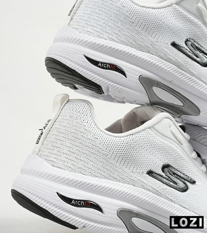 کفش کتانی طبی ورزشی سفید SKECHERS archfit