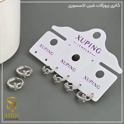 گوشواره زنانه ژوپینگ ، رنگ ثابت ضد حساسیت کدgzx011