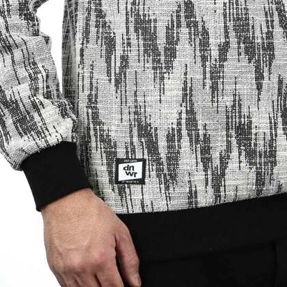 بلوز آستین بلند نیم زیپ مردانه مدل 6101883