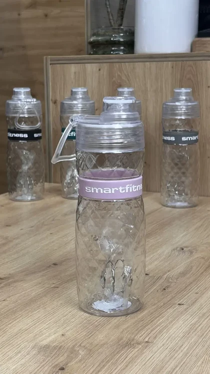 شیکر و قمقمه دو منظوره بدنه کریستالی کد 891