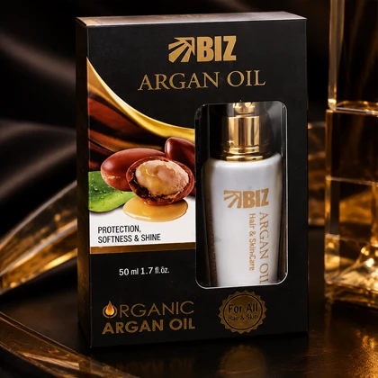 روغن آرگان بیز 50 میلی‌لیتر مراقبت از مو و پوست با BIZ Argan Oil