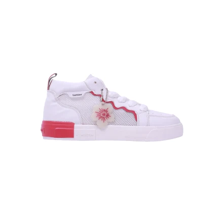 ونس مدل fashion بغل تور-سفید صورتی کد 4193