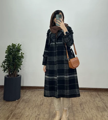 پالتو پشمی بلند دلارام (ایراد دار)