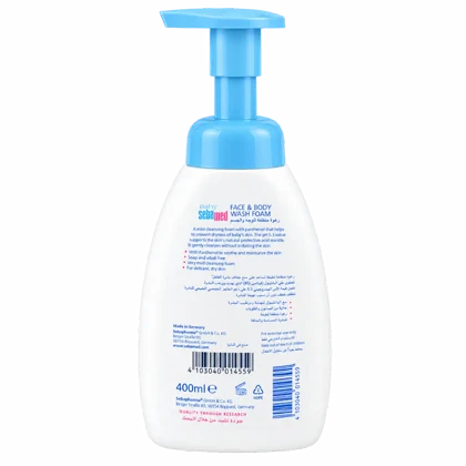 شامپو سر و بدن 400 میل سبامد Sebamed