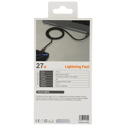کابل تایپ سی به لایتنینگ 27 وات هایکو استار مدل 170C-L یک متر