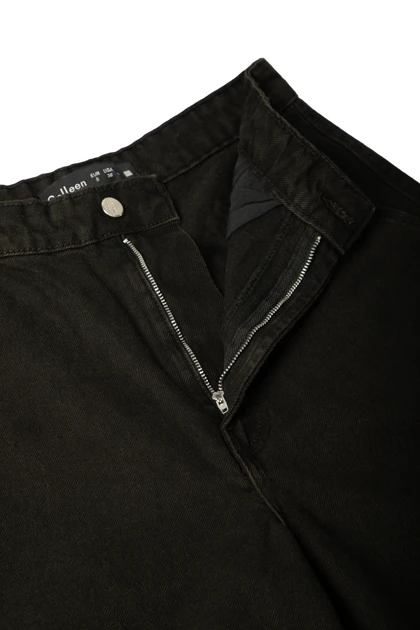 شلوار جین نیم بگ - 8143