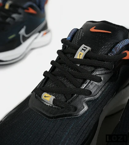 کفش کتانی مردانه و زنانه مشکی سرمه ای نایک NIKE PEGASUS target مدل 7190