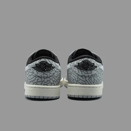 نایکی جردن 1 ساق کوتاه بلک سمنت Nike Jordan 1 Low Black Cement