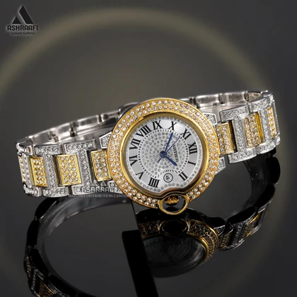 ساعت زنانه کارتیه Cartier Ballon Bleu Full Diamond-28