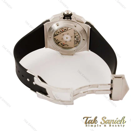 ساعت هابلوت کهکشانی مردانه سیلور پشت شیشه ای Hublot-4345-G