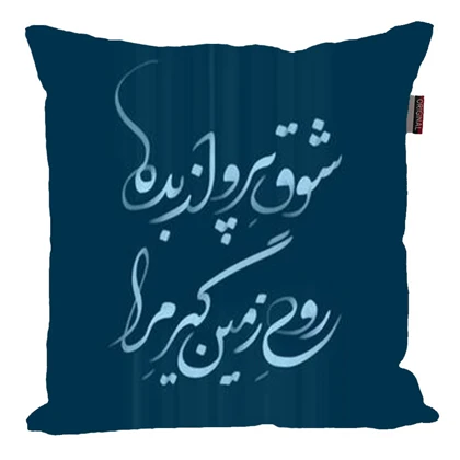 کوسن مدل شعر فارسی جذاب کد 2613