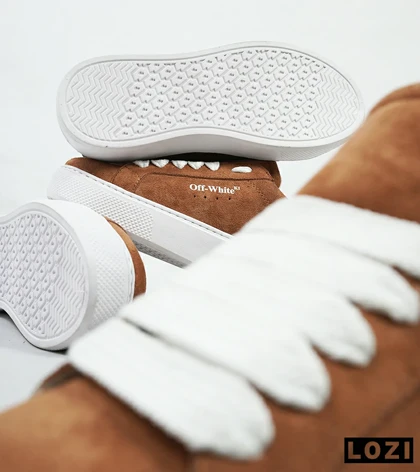کفش اسنیکرزمردانه قهوه ای OFF-White