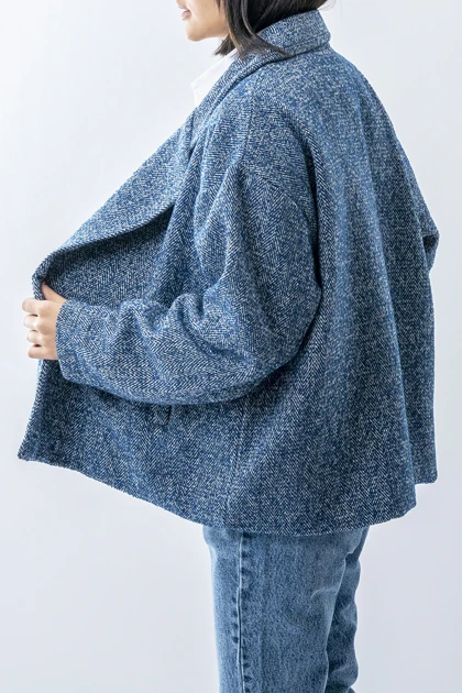 کت بیسیک یقه برگردان زنانه