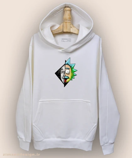 هودی مردانه و زنانه طرح ریک اند مورتی و انیشتین
