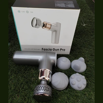 ماساژور تفنگی شارژی گرم و سردکن Fascia Gun Pro