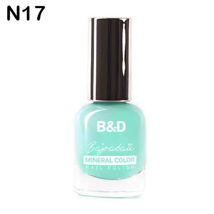 لاک ناخن بی اند دی B&D ساده سری N