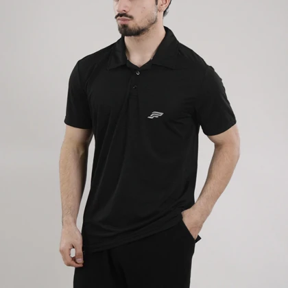 پولوشرت ورزشی مردانه پولانو مدل CN-PY-39021 مشکی
