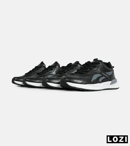 کفش کتانی مشکی طوسی REEBOK Unphased Pro V2