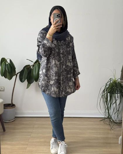 شومیز مانتویی لاریس