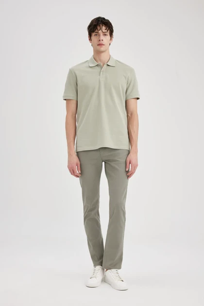 تیشرت یقه پولو مردانه اورجینال دیفکتو defacto