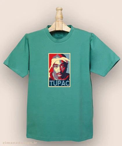 تیشرت مردانه و زنانه طرح توپاک کد 952