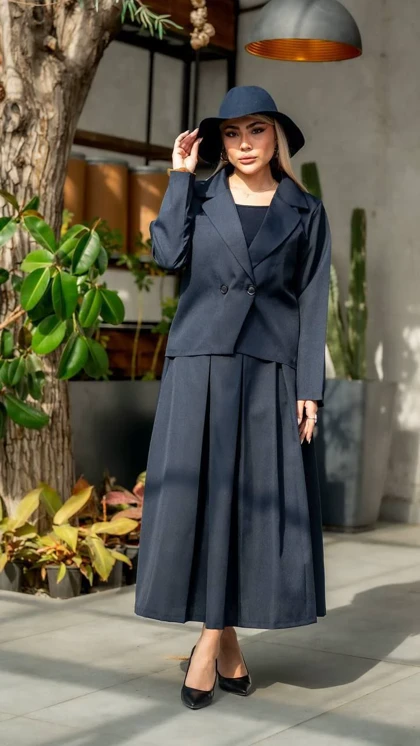 ست کت و دامن مدل نگاه کد 50280