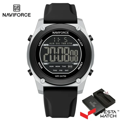 ساعت مچی مردانه نیوی فوری NAVIFORCE مدل NF7134 S/B