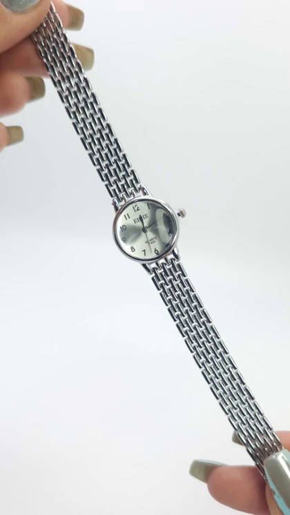 ساعت مچی زنانه مجلسی EHHE نگین‌دار با موتور کوارتز