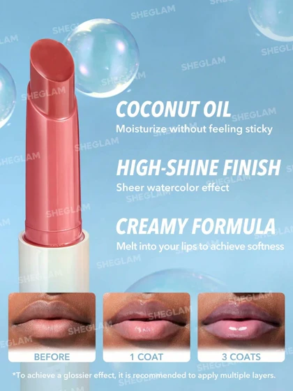 لیپ پلامپر (برق لب حجم‌دهنده) شیگلم مدل Pout-Perfect Shine Lip Plumper