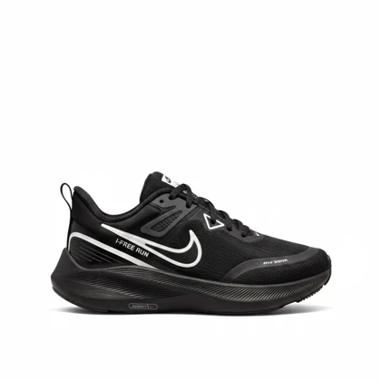 کفش کتانی نایک I free run تمام مشکی کد 294895
