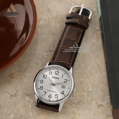 ساعت کاسیو بند چرمی Casio MTP-V002L-7B2